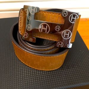 ❌SOLD❌ Brown “H” Buckle Belt